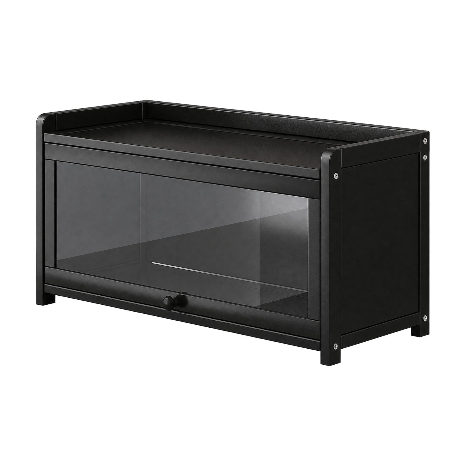 Kitchen - 透明アクリル製収納キャビネット。引き出し付きで、キッチンカウンターでの展示や、防塵対策としての収納に最適。