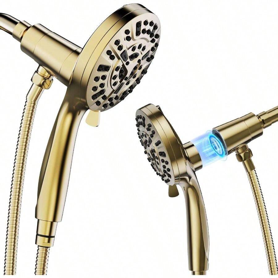 高水圧、10種類の水流モード、手で操作できるシャワーヘッド、 - High Pressure Shower Head Handheld のレビューと価格