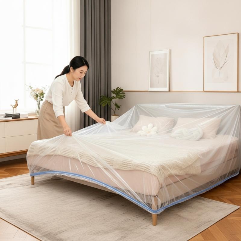 防水性のある使い捨てマットレスカバー。防塵性、通気性に優れ、 - Waterproof Mattress Protector Breathable のレビューと価格