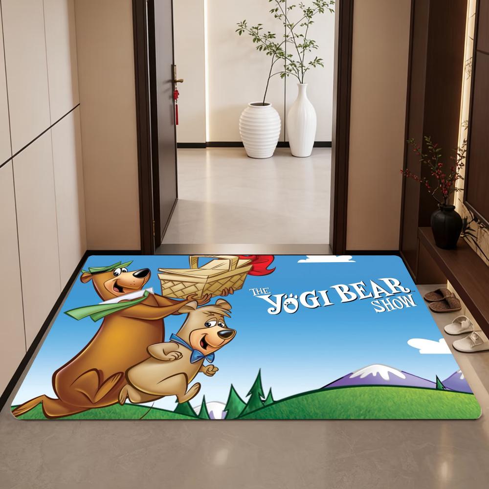クラシック Y-Yogi B-Bear フロアマット 珪藻土 - Quick Dry Diatomite Bath Mat のレビューと価格