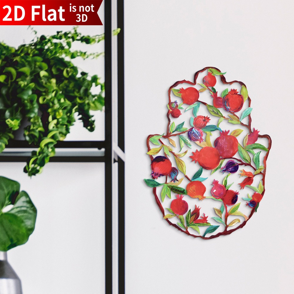 CIFBUY ハムサ メタル製壁飾り、魔除けの目模様と花のモ - Home Decor のレビューと価格