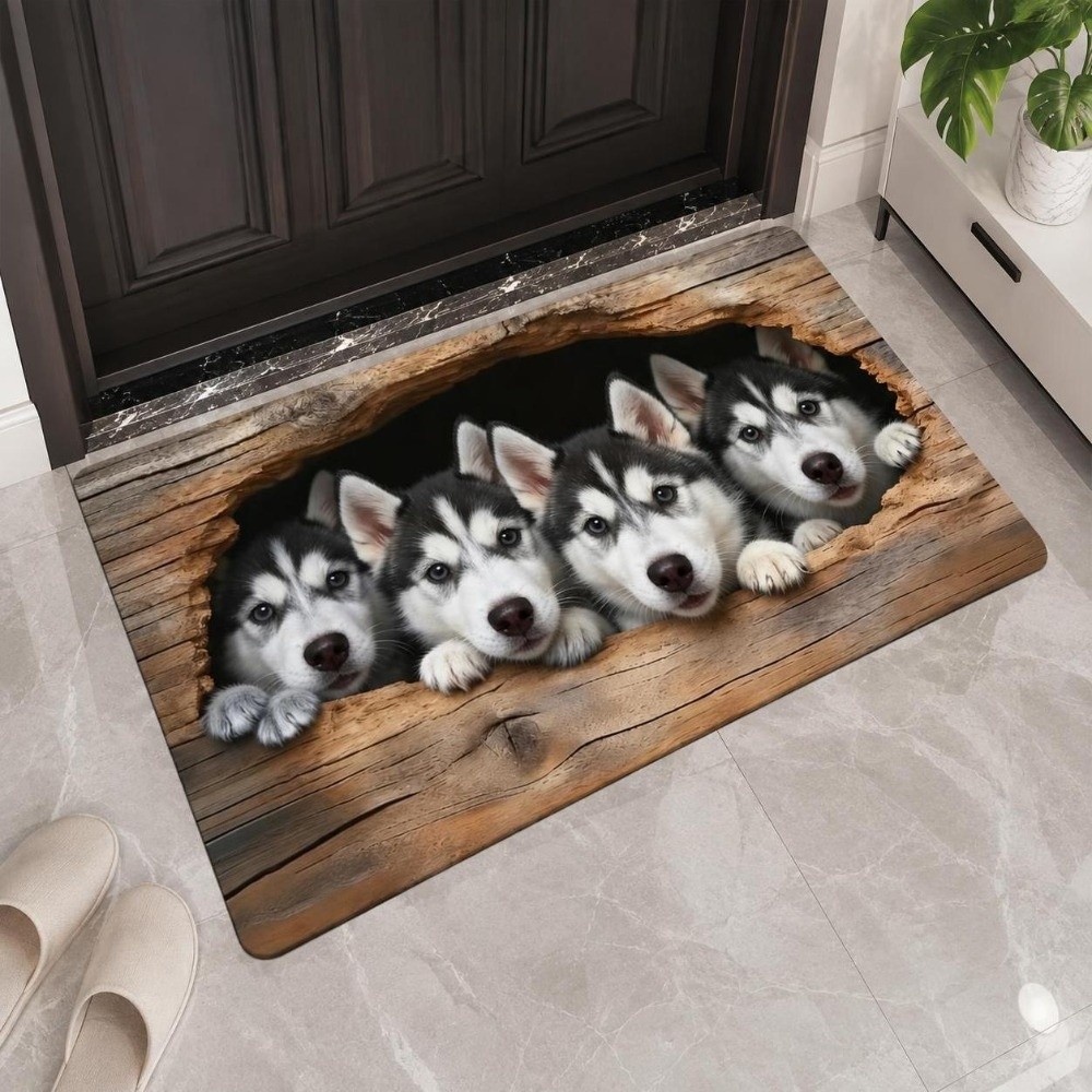 耐久性に優れた珪藻土製の犬柄フロアマット。吸水性があり、滑り - Quick Dry Diatomite Bath Mat のレビューと価格